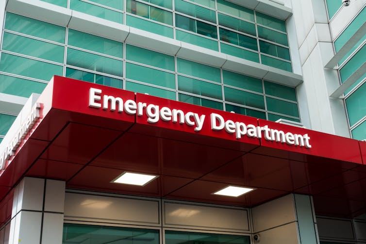 Emergency department entrance